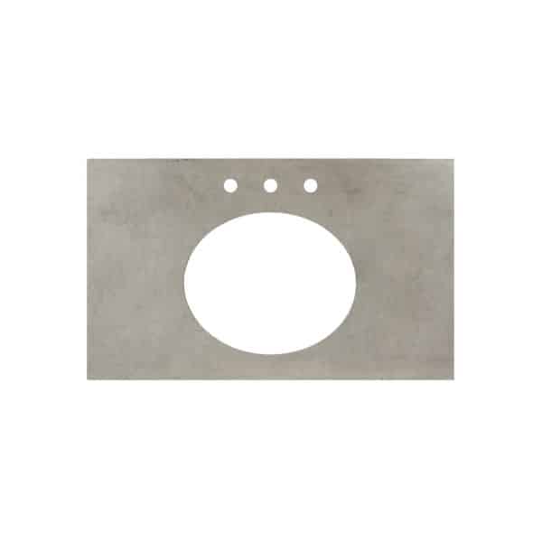 Native Trails - 36 Inch NativeStone Vanity Top - Oval Cut-Out