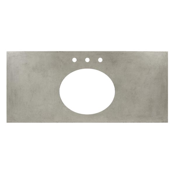 Native Trails - 48 Inch NativeStone Vanity Top - Oval Cut-Out