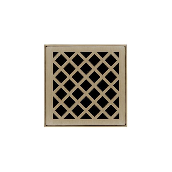 Infinity Drain - 4 x 4 Inch Strainer