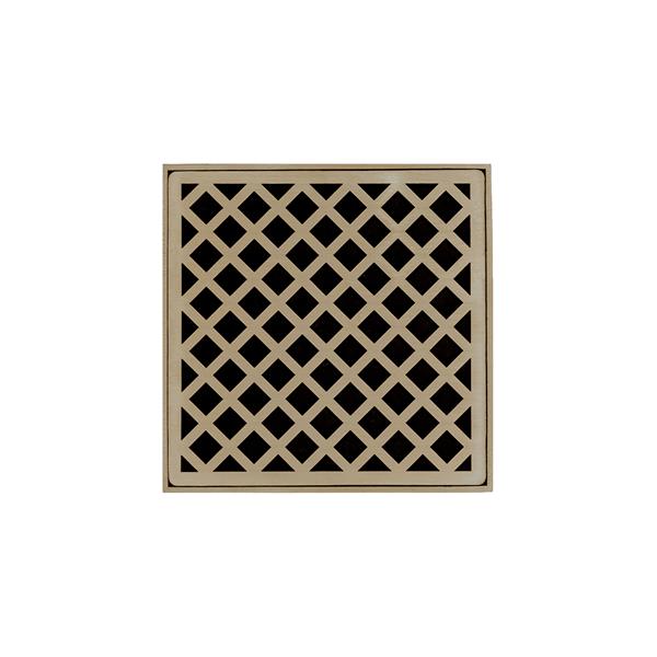 Infinity Drain - 5 x 5 Inch XD 5 Complete Standard Kit
