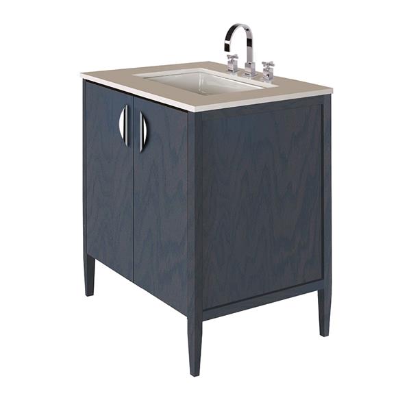 Lacava - Lunarossa Free-Standing Under-Counter Vanity With Two Doors(Pulls Included)