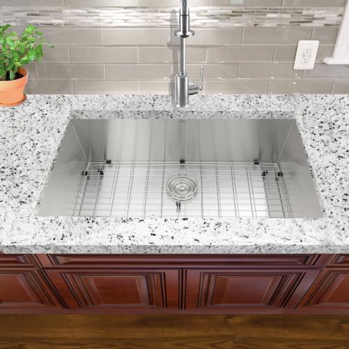 32インチ Nantucket Sinks - 32 Inch Pro Series Large Rectangle Single Bowl