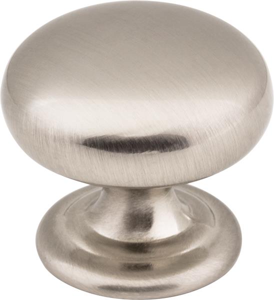 Elements - 1-1/4 Inch Diameter Dark Bronze Florence Cabinet Mushroom Knob