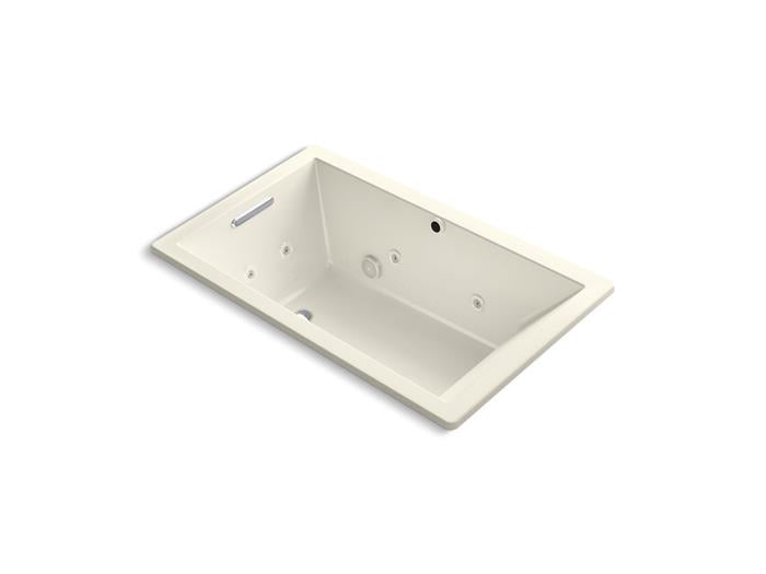 Kohler - Underscore 60 X 36 Inch Drop-In Heated Bubblemassage Air Bath With Whirlpool