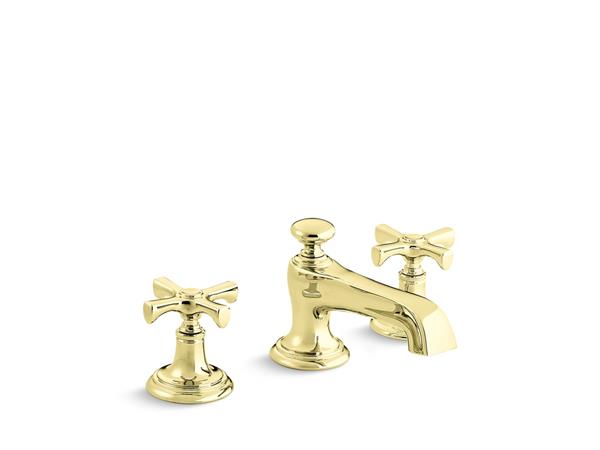 Kallista - Bellis Sink Faucet, Traditional Spout, Cross Handles