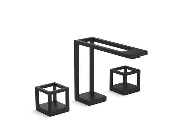 Kallista - Grid Sink Faucet, Cube Handles