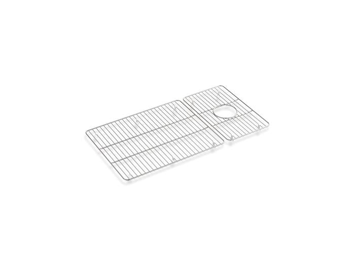 Kohler - Cairn 36 Inch Bottom Basin Rack - Stainless Steel