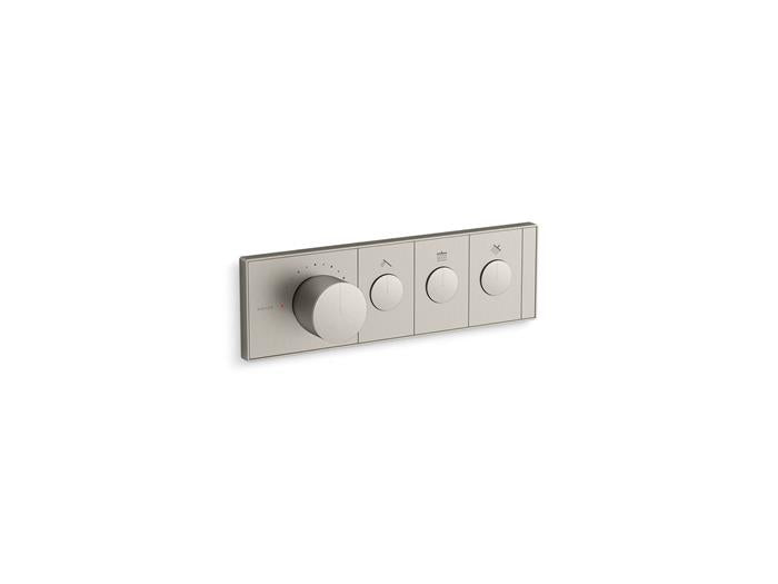Kohler - Anthem Three-Outlet Recessed Mechanical Thermostatic Valve Control