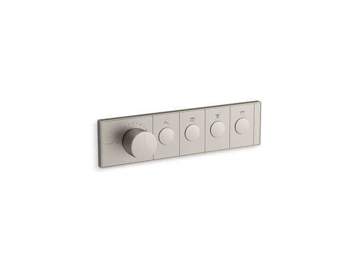 Kohler - Anthem Four-Outlet Recessed Mechanical Thermostatic Valve Control