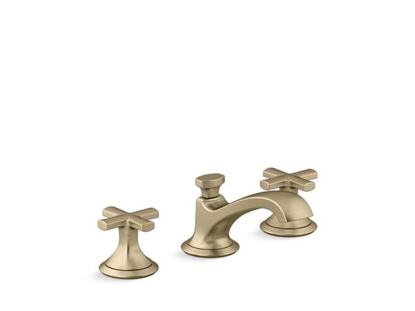 Kallista - Script Sink Faucet, Low Spout, Cross Handles