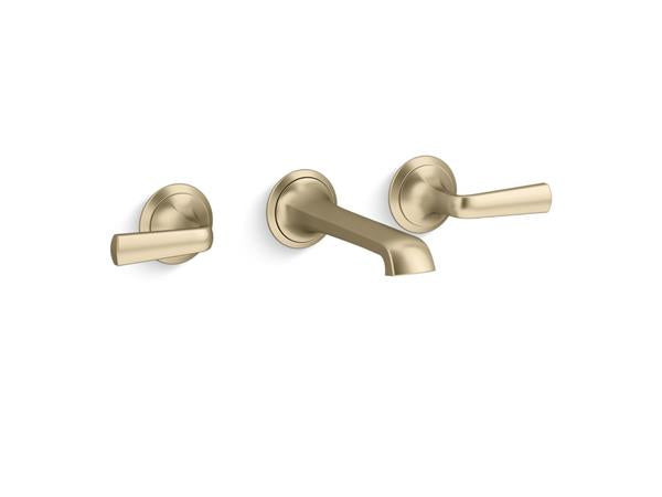 Kallista - Script Wall-Mount Sink Faucet, Lever Handles