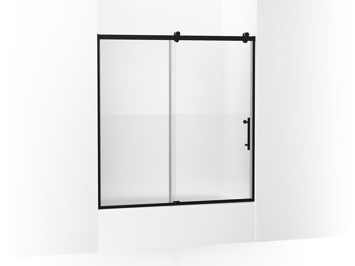 Kohler - Rely 3/8 Bath Door 62.5X60 Hdl