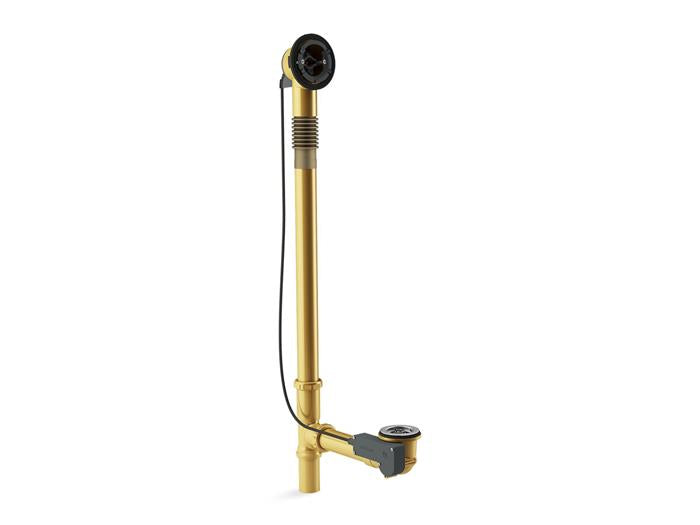 Kohler - Pureflo Brass Cable Bath Drain 45 Cable