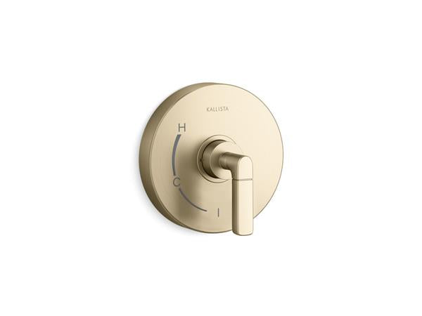 Kallista - One Nazaré Pressure Balance Trim, Lever Handle