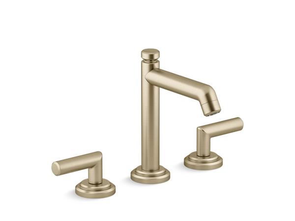 Kallista - Pure Paletta Sink Faucet, Tall Spout, Lever Handles
