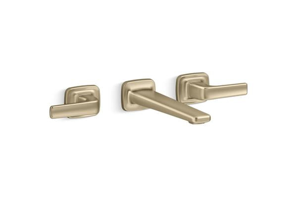 Kallista - Per Se Wall-Mount Sink Faucet, Lever Handles