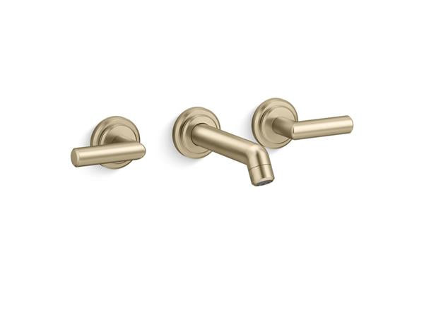 Kallista - Pure Paletta Wall-Mount Sink Faucet, Lever Handles