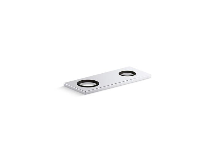 Kohler - Escutcheon 4 - 2 Holes 4 Apart Square
