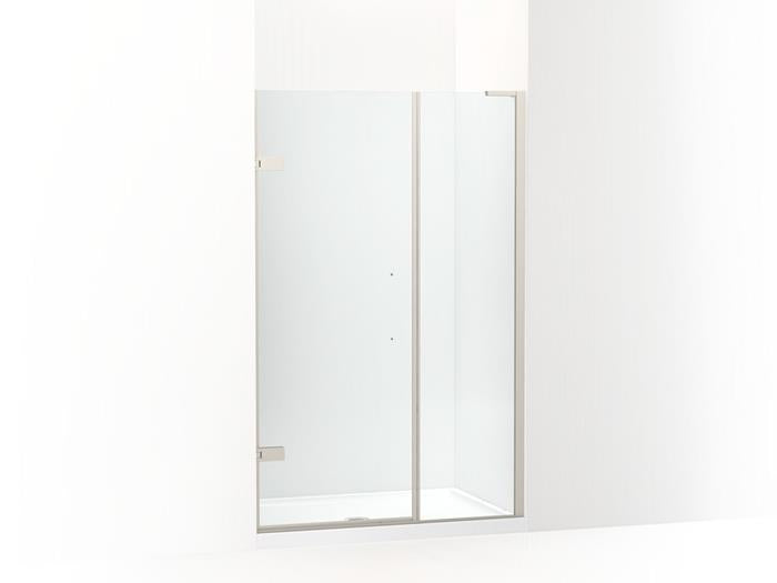 Kohler - Composed 3/8 Inch Pivot Door Glass And Hardware, No Handle 71.5X46.75