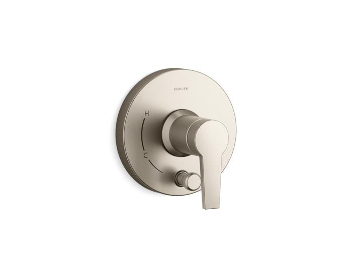 Kohler - Pitchrite-Temp Trim With Integral Diverter
