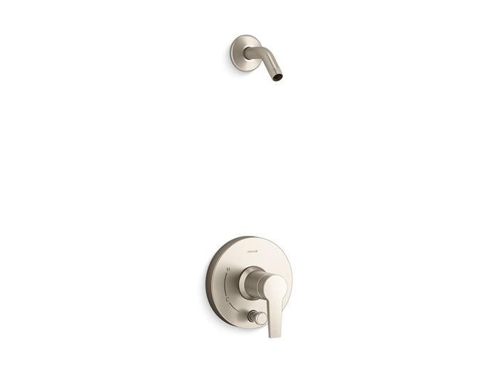 Kohler - Pitch Shower Trim With Diverter, Less Showerhead