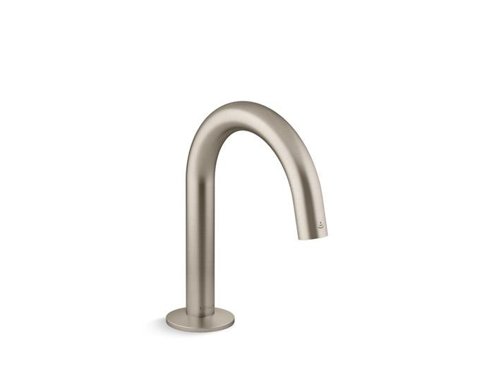 Kohler - Components Touchless Single-Hole Lavatory Faucet With Kinesis Sensor Technology, Tube Design, 0.5 Gpm