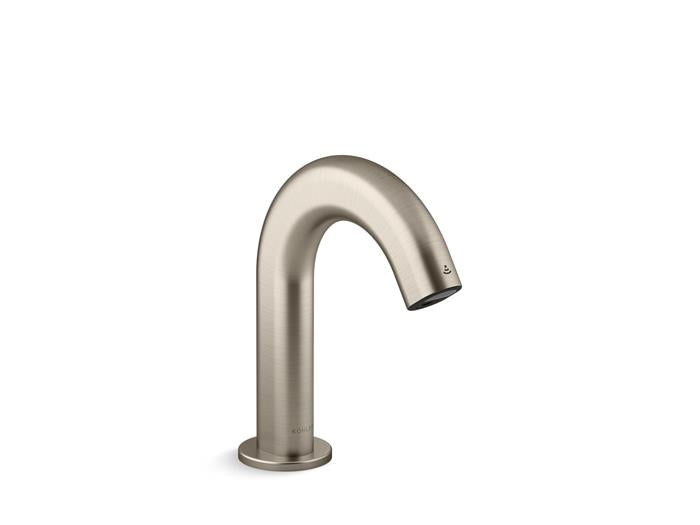Kohler - Oblo Touchless Single-Hole Lavatory Faucet With Kinesis Sensor Technology, Ac-Powered, Less Drain, 0.5 Gpm