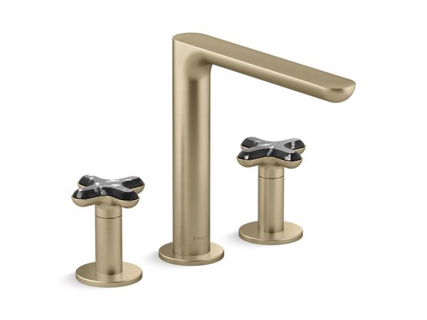 Kallista - 002 Deck Mount Bath Faucet Zebra Jasper