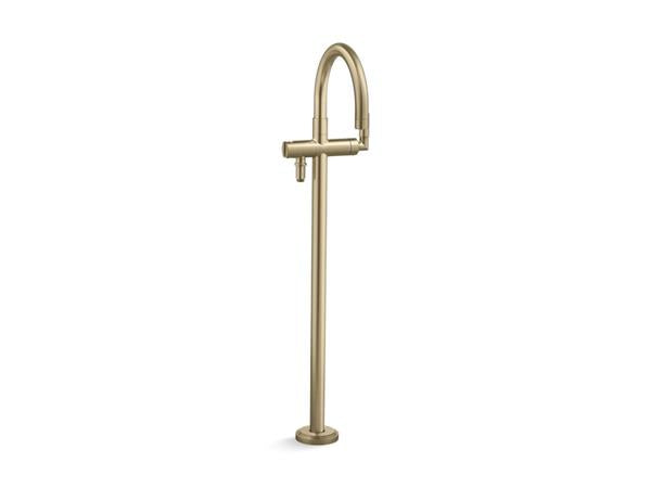 Kallista - Vir Stil Minimal Freestanding Bath Faucet, Less Handshower