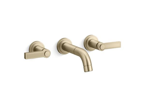 Kallista - Vir Stil Minimal Wall-Mount Sink Faucet - Lever Handles