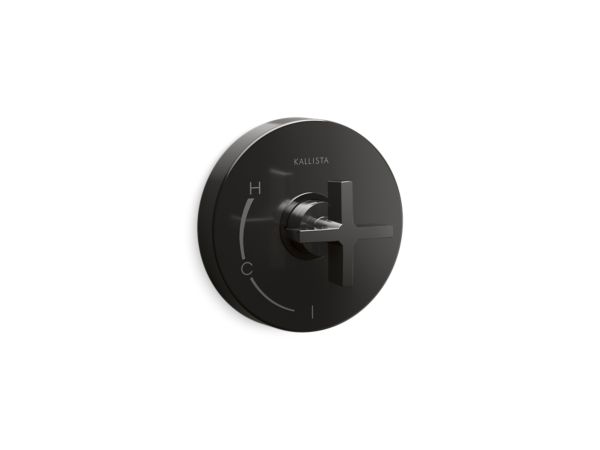 Kallista - One Pressure Balance Trim, Cross Handle