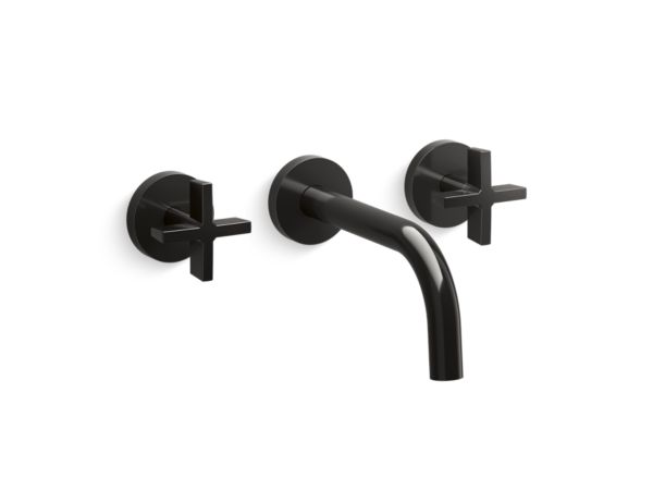 Kallista - One Wall-Mount Sink Faucet, Cross Handles