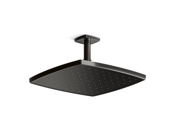 Kallista - Large Soft Square Contemporary Rain Showerhead, 9 Inch (2.5 Gpm)