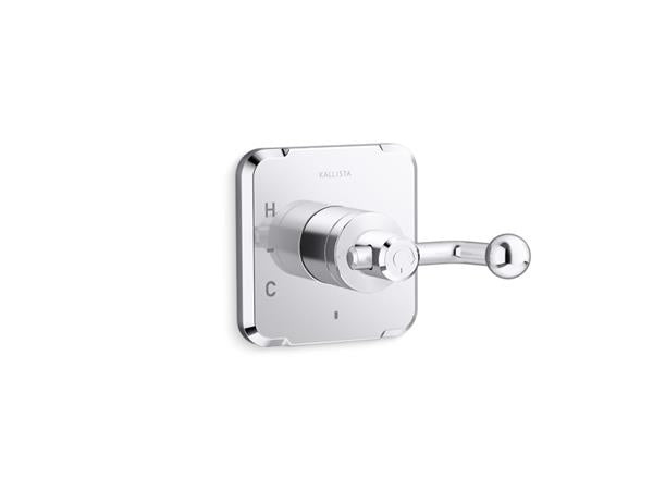 Kallista - Vice Pressure Balance Trim, Crank Handle - Polished Chrome