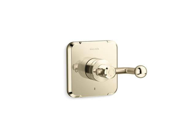 Kallista - Vice Thermostatic Trim, Crank Handle - French Gold