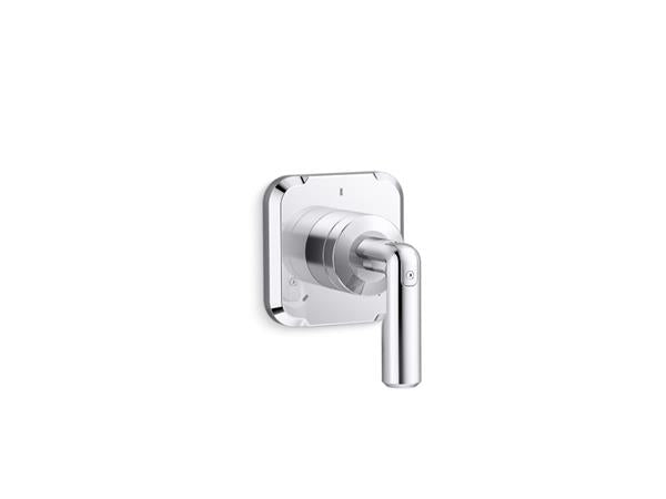 Kallista - Vice Lever Handle Transfer Trim - Polished Chrome