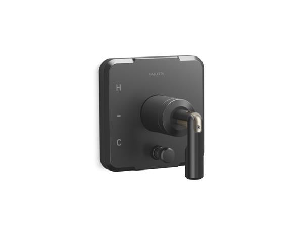 Kallista - Vice Pressure Balance Trim with Diverter, Lever handle