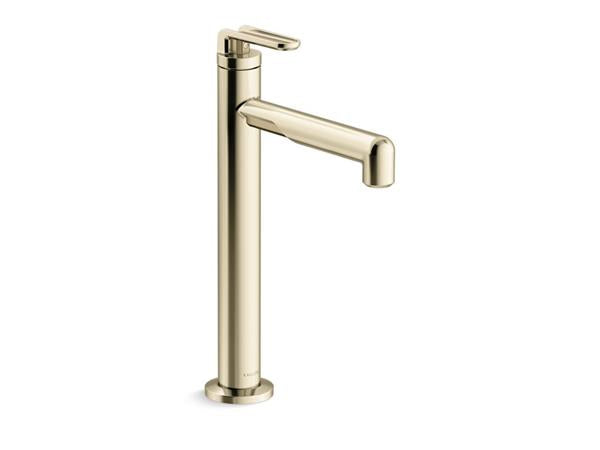 Kallista - Vice Single Control Sink Faucet, Tall spout - French Gold