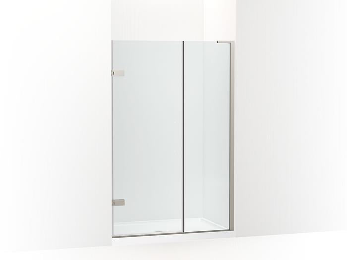 Kohler - Composed 3/8 Inch Pivot Door Glass And Hardware, No Handle 71.5X46.00