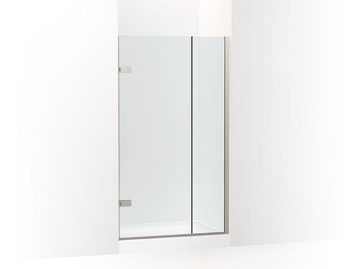 Kohler - Composed 3/8 Inch Pivot Door Glass And Hardware, No Handle 71.5X40.37