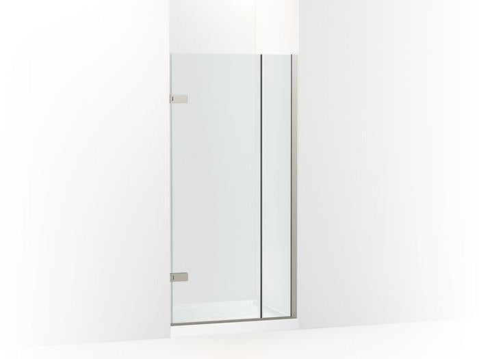 Kohler - Composed 3/8 Inch Pivot Door Glass And Hardware, No Handle 71.5X34.37