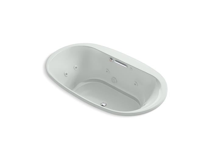 Kohler - Underscore 71-1/2 X 41-1/2 Inch Drop-In Heated Bubblemassage Air Bath With Whirlpool