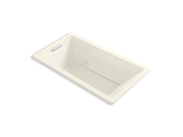 Kohler - Underscore 66 X 36 Inch Drop-In Heated Whirlpool Bath