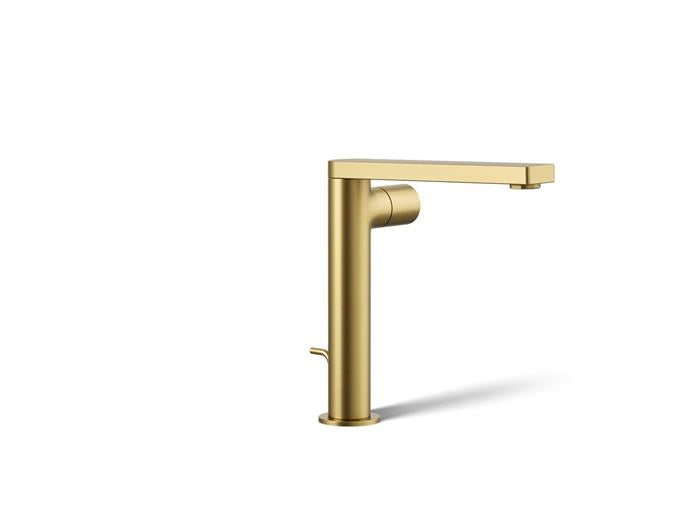 Kohler - Composed Tall Single-Handle Bathroom Sink Faucet With Cylindrical Handle, 1.2 Gpm