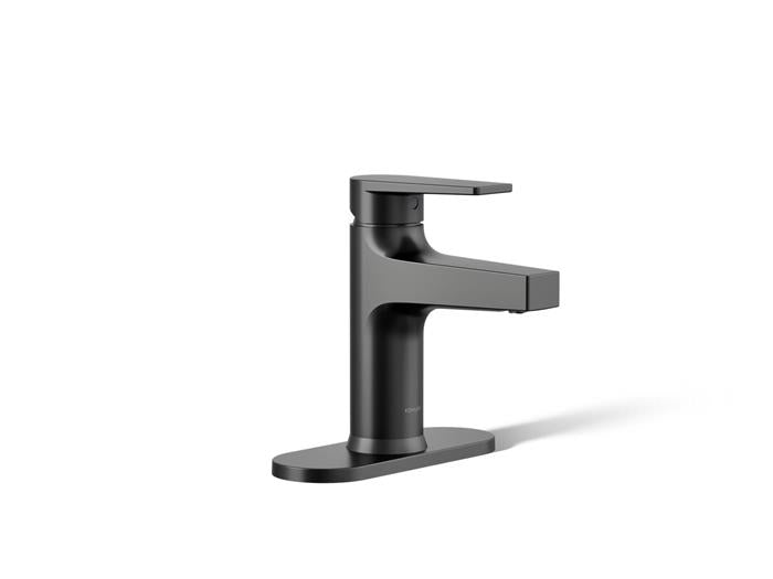 Kohler - Taut Single-Handle Bathroom Sink Faucet, 1.2 Gpm - Matte Black