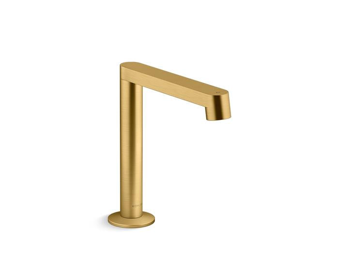 Kohler - Components Touchless Single-Hole Lavatory Faucet With Kinesis Sensor Technology, Ac-Powered, 0.5 Gpm