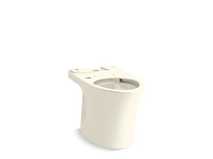 Kohler - Veil Elongated Toilet Bowl With Skirted Trapway, 1.28 Bowl