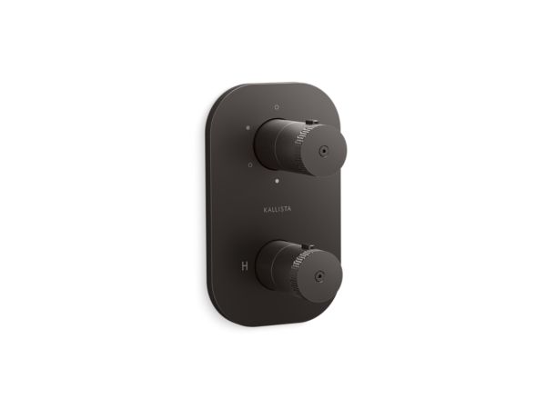 Kallista - Aileron 3-Outlet Stacked Thermostatic Trim