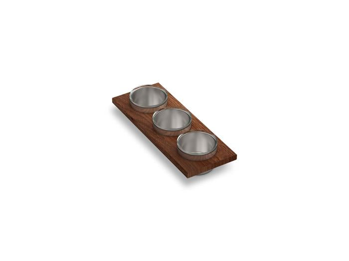 Kohler - Synthos Walnut Prep Bowl