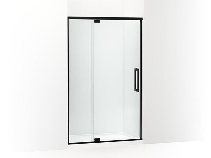 Kohler - Statement 76 Inch H Pivot Shower Door With 5/16 Inch-Thick Glass
